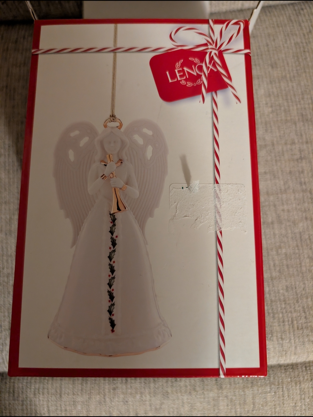 Lenox White Angel Ornament - Holiday Home Décor